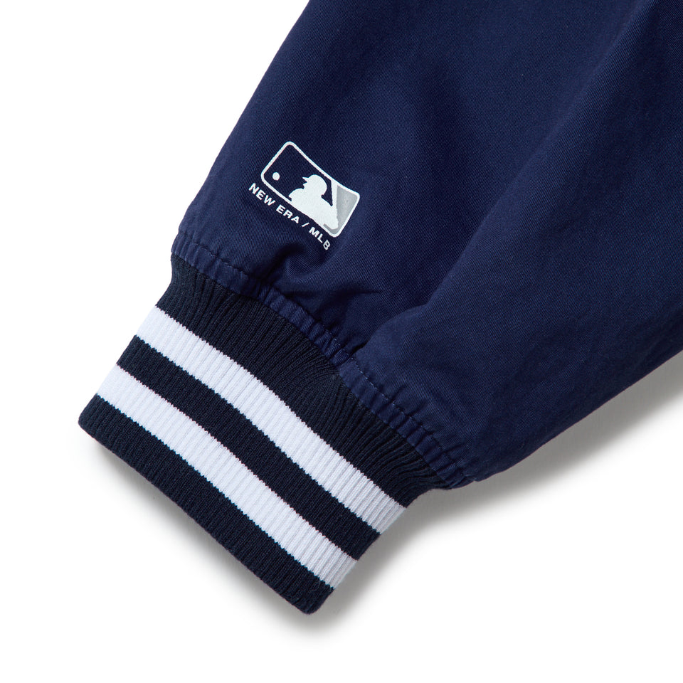 ストレッチコットン バーシティジャケット ニューヨーク・ヤンキース ネイビー/ダークブルー|ゴルフ | NEW ERA ニューエラ公式オンラインストア