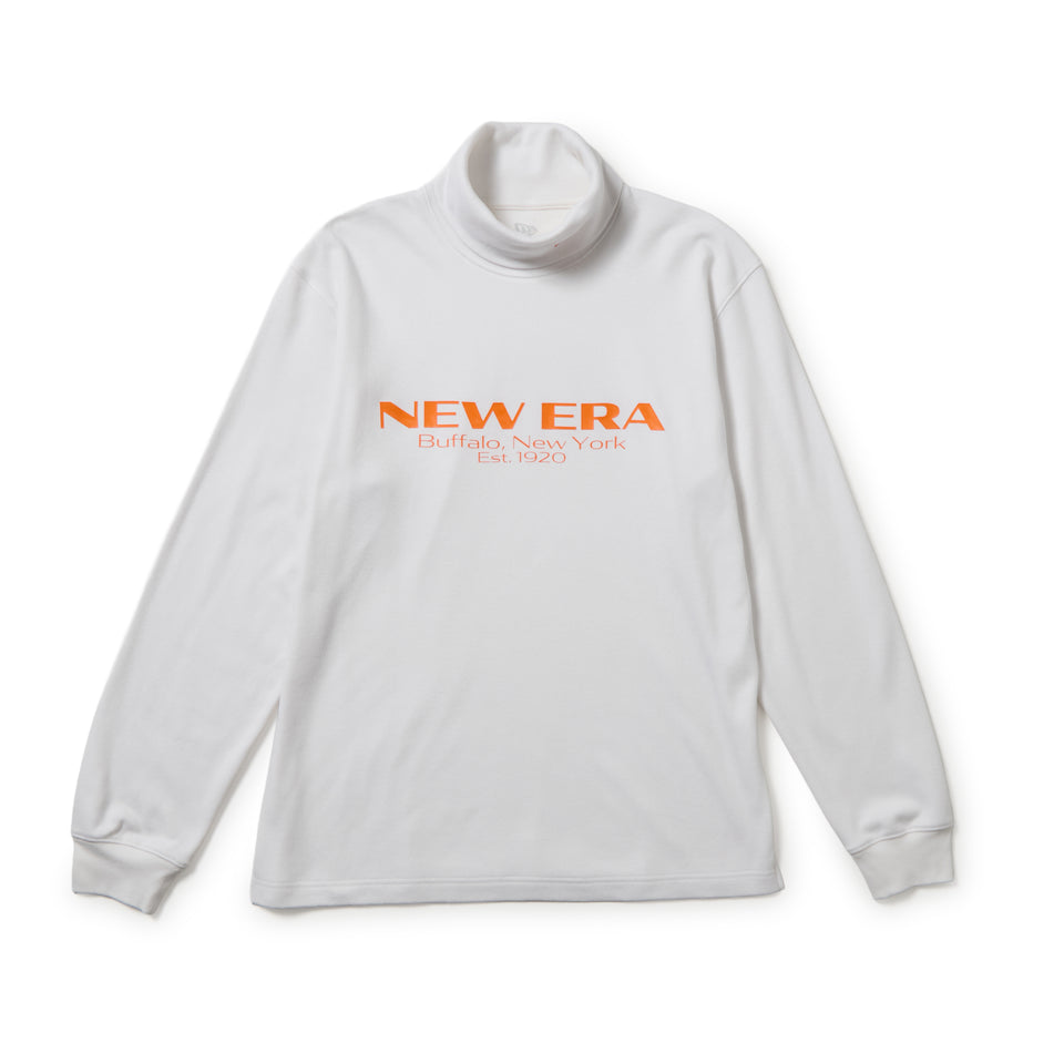長袖 タートルネック ウォーム Tシャツ オフホワイト|ゴルフ | NEW ERA ニューエラ公式オンラインストア