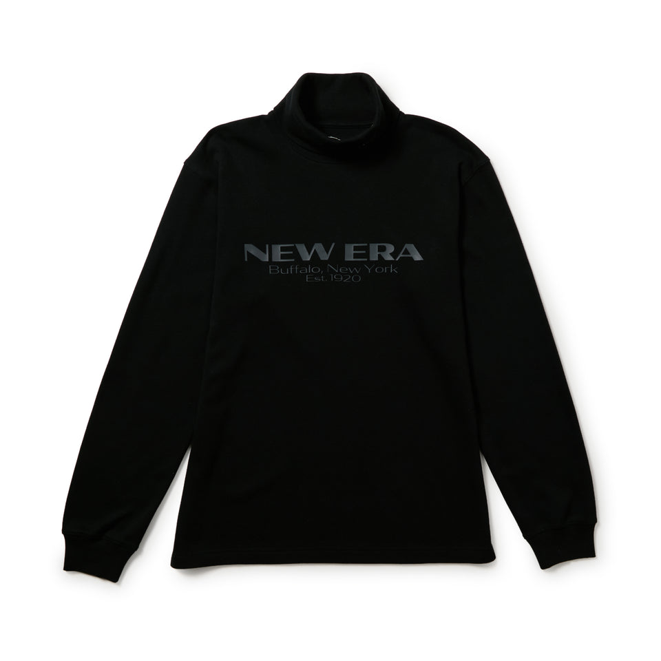 長袖 タートルネック ウォーム Tシャツ ブラック グラファイト|ゴルフ | NEW ERA ニューエラ公式オンラインストア