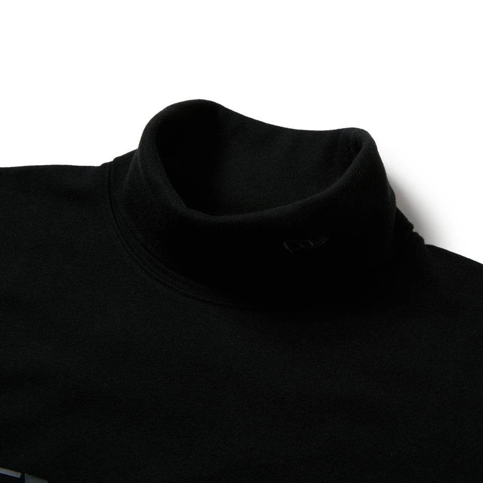 長袖 タートルネック ウォーム Tシャツ ブラック グラファイト|ゴルフ | NEW ERA ニューエラ公式オンラインストア