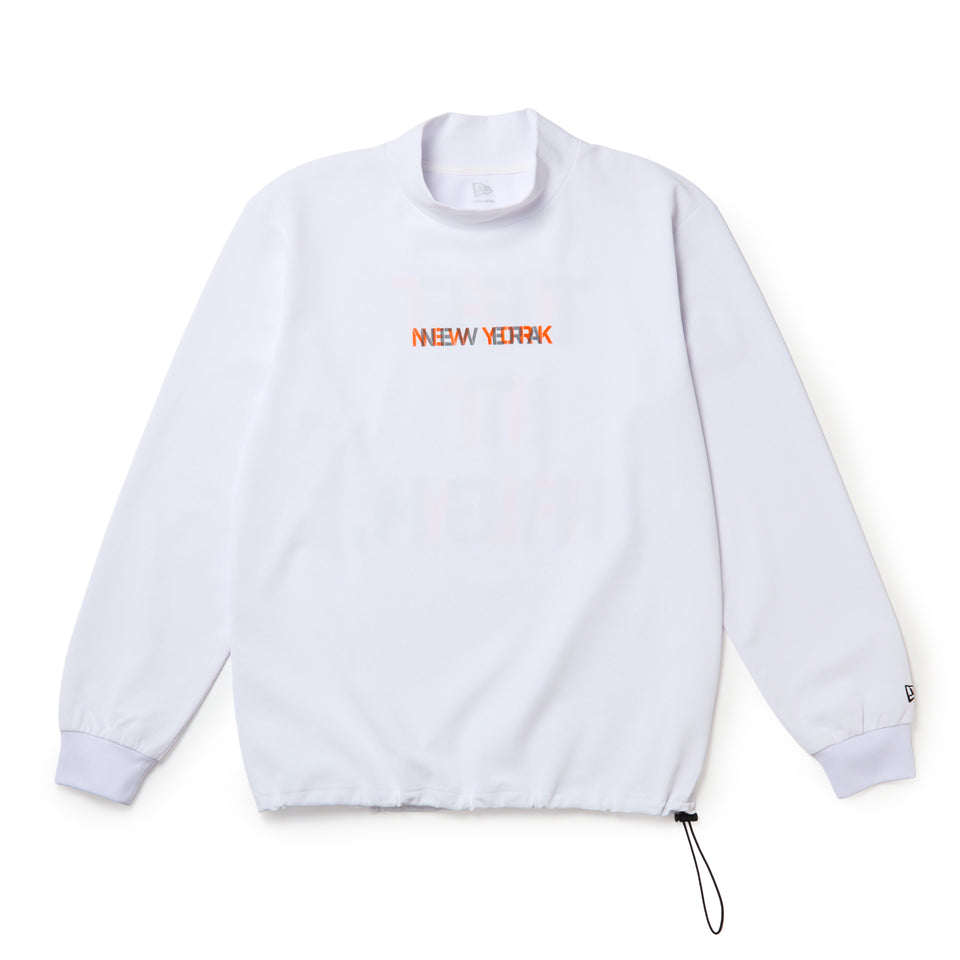 長袖 ハイネック　ピケ 鹿の子 Tシャツ TIHLIF ホワイト | ゴルフ | NEW ERA ニューエラ公式オンラインストア