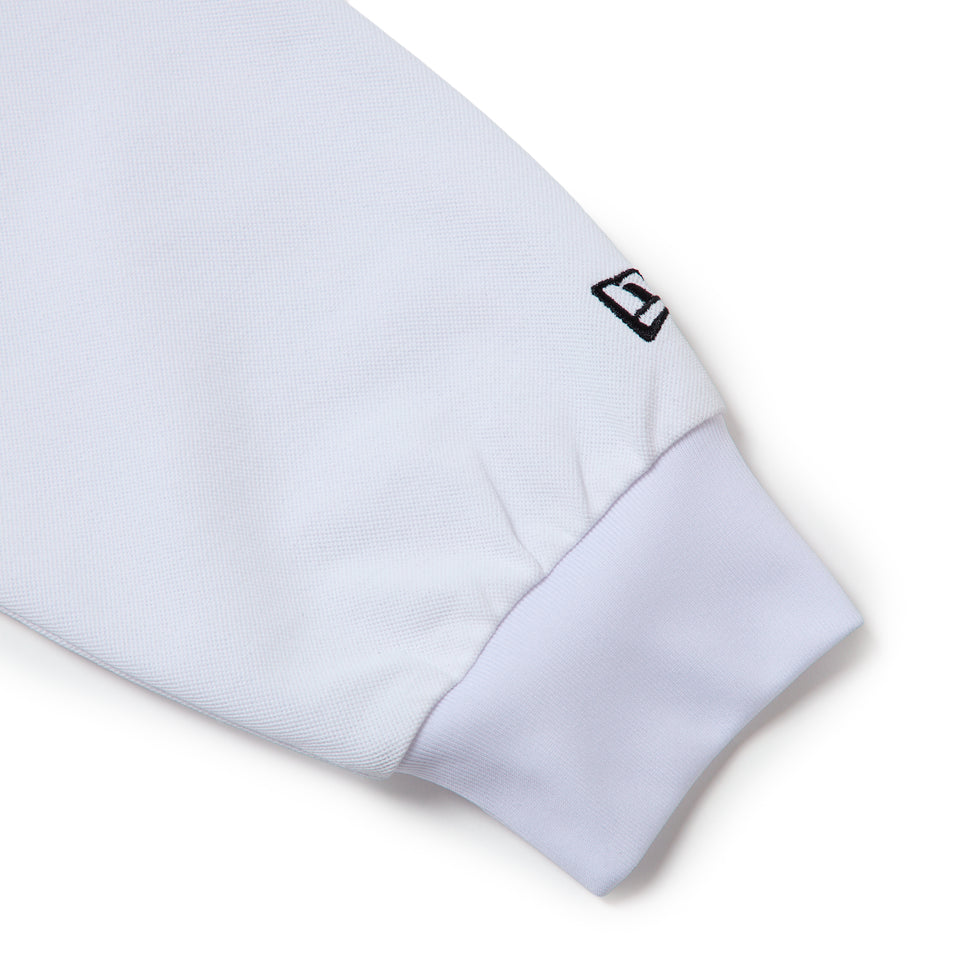 長袖 ハイネック　ピケ 鹿の子 Tシャツ TIHLIF ホワイト | ゴルフ | NEW ERA ニューエラ公式オンラインストア