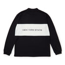 長袖 モックネック パフォーマンス Tシャツ ハニカムブラック/ホワイト | ゴルフ | NEW ERA ニューエラ公式オンラインストア