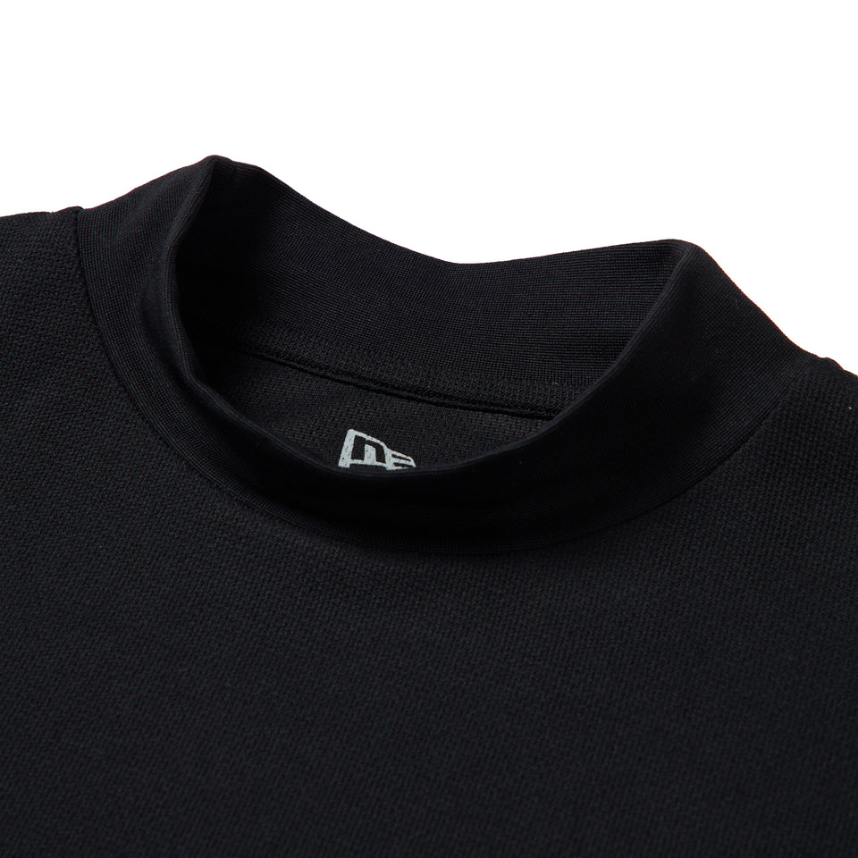 長袖 モックネック パフォーマンス Tシャツ ハニカムブラック/ホワイト | ゴルフ | NEW ERA ニューエラ公式オンラインストア