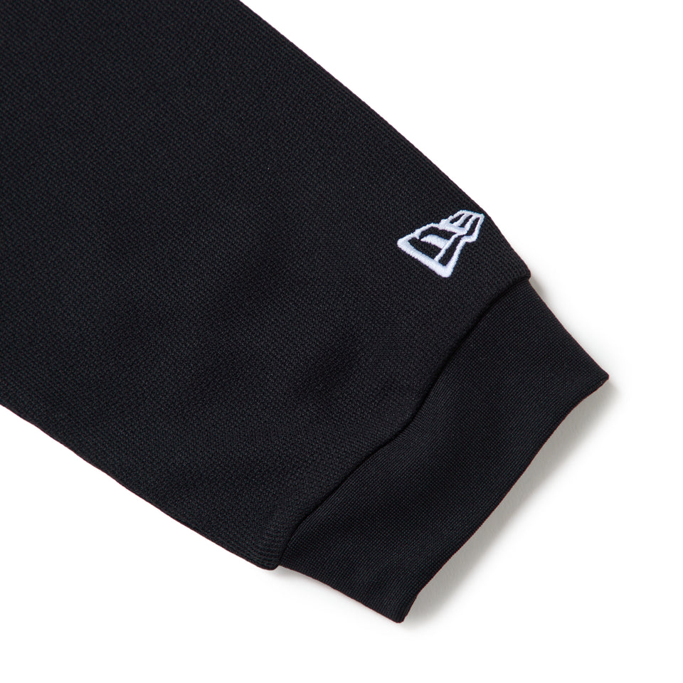 長袖 モックネック パフォーマンス Tシャツ ハニカムブラック/ホワイト | ゴルフ | NEW ERA ニューエラ公式オンラインストア