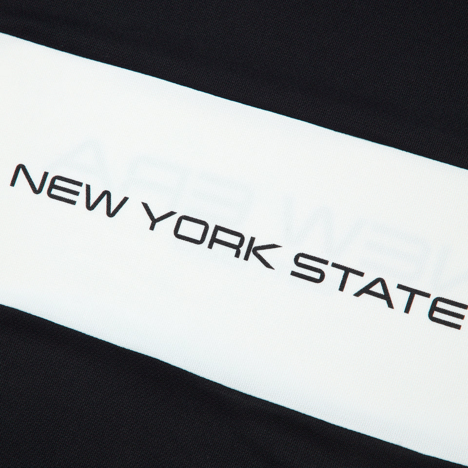 長袖 モックネック パフォーマンス Tシャツ ハニカムブラック/ホワイト | ゴルフ | NEW ERA ニューエラ公式オンラインストア