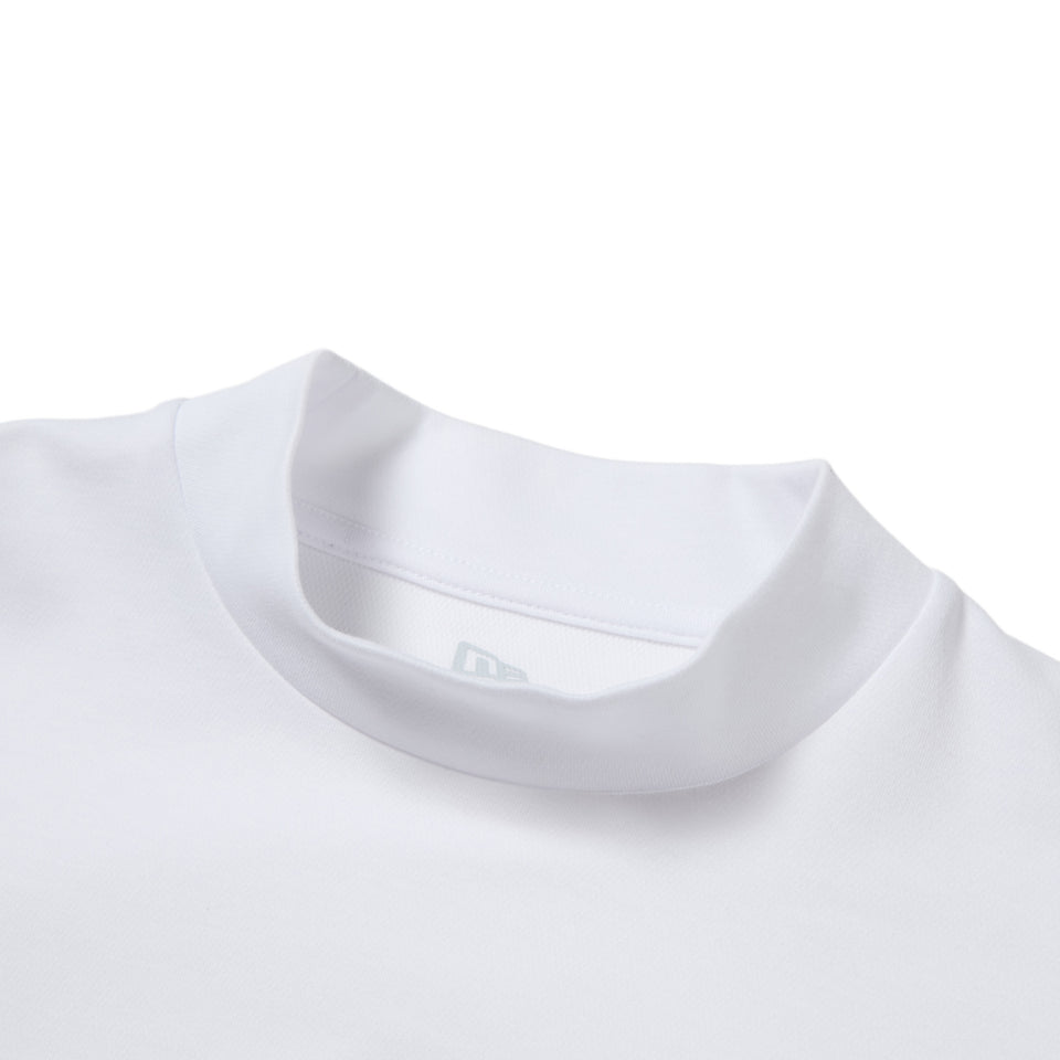 長袖 モックネック パフォーマンス Tシャツ Tag Line ホワイト | ゴルフ | NEW ERA ニューエラ公式オンラインストア