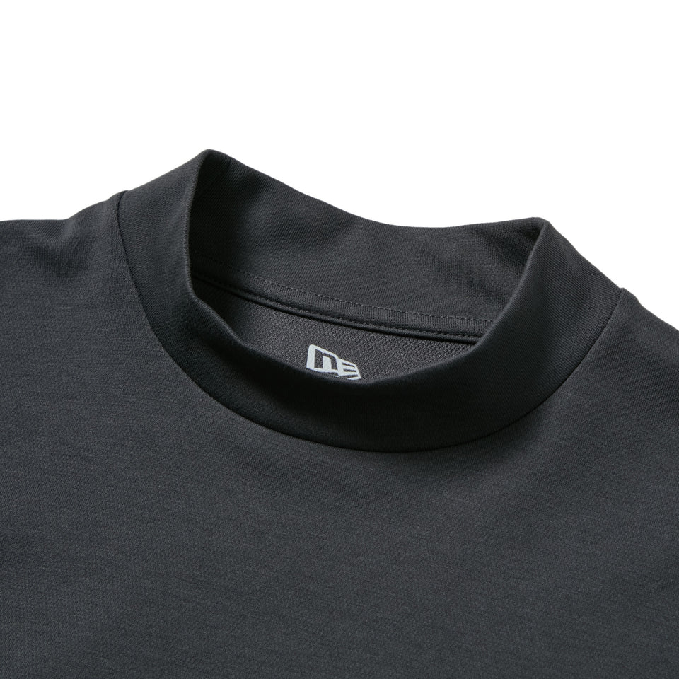 長袖 モックネック パフォーマンス Tシャツ Tag Line グラファイト | ゴルフ | NEW ERA ニューエラ公式オンラインストア