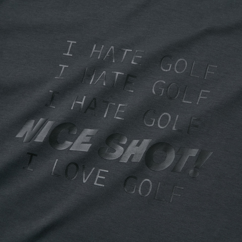 長袖 モックネック パフォーマンス Tシャツ Tag Line グラファイト | ゴルフ | NEW ERA ニューエラ公式オンラインストア