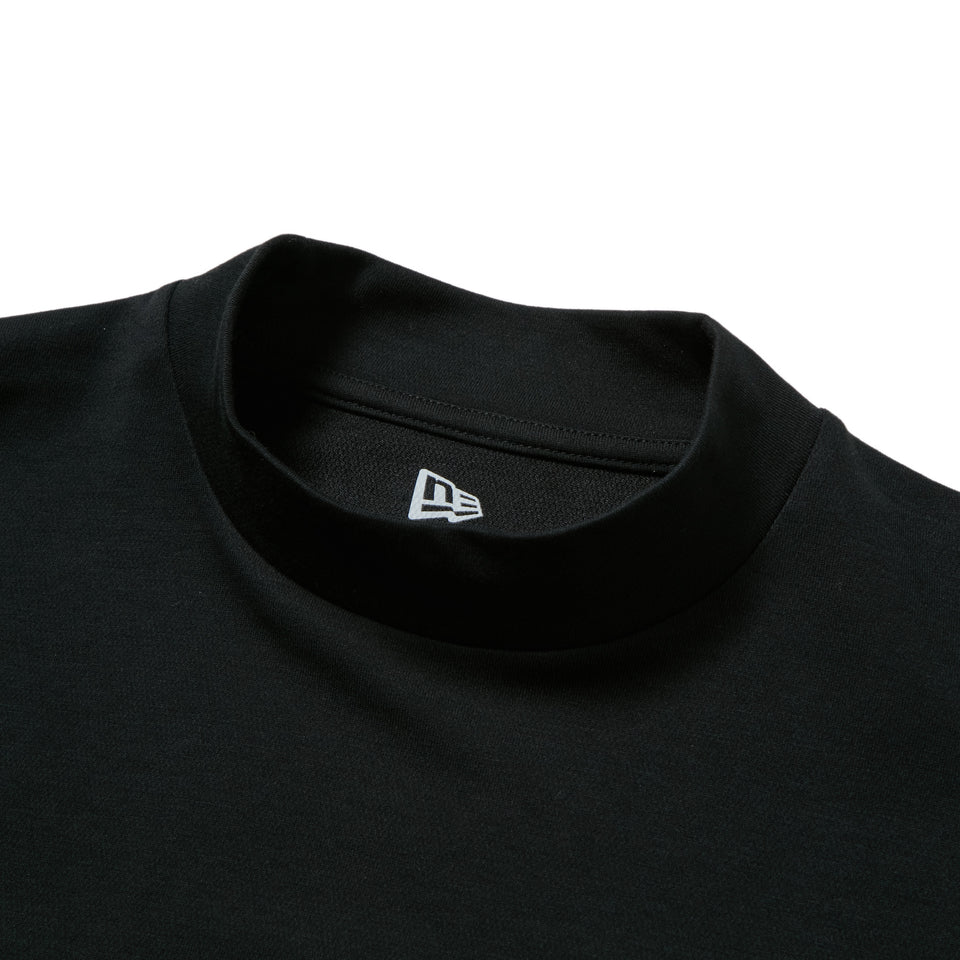 長袖 モックネック パフォーマンス Tシャツ Tag Line ブラック | ゴルフ | NEW ERA ニューエラ公式オンラインストア