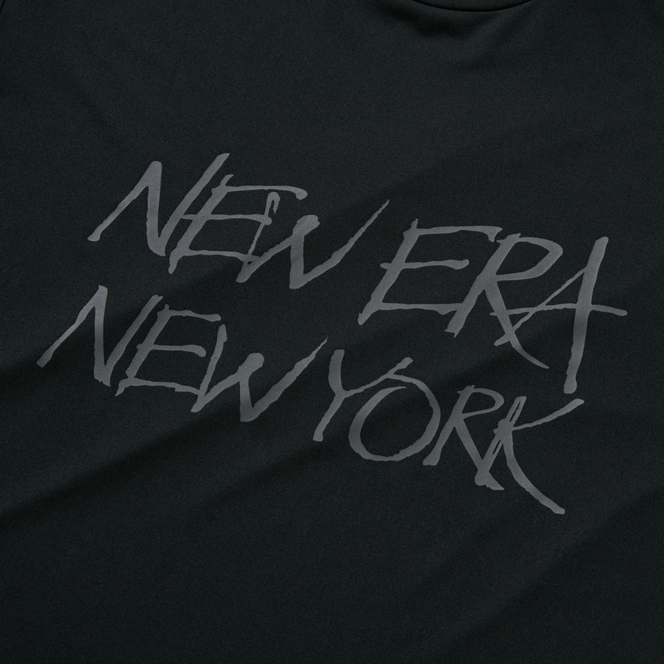 長袖 モックネック ストレッチ ジャージーTシャツ ブラック | ゴルフ | NEW ERA ニューエラ公式オンラインストア