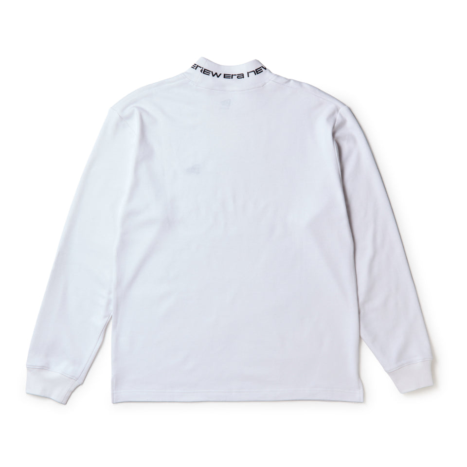 長袖 ハイネック ウォーム Tシャツ ネックロゴ オフホワイト|ゴルフ | NEW ERA ニューエラ公式オンラインストア