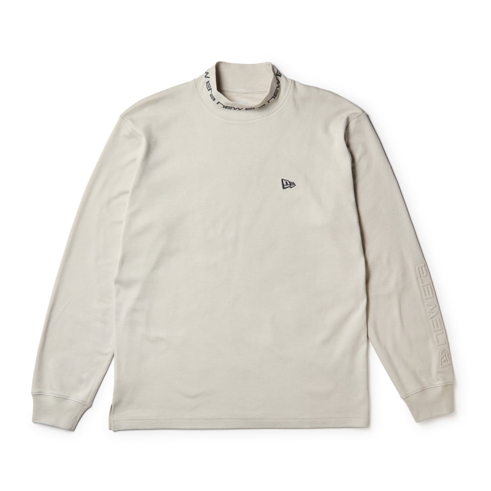 長袖 ハイネック ウォーム Tシャツ ネックロゴ ライトグレー|ゴルフ | NEW ERA ニューエラ公式オンラインストア