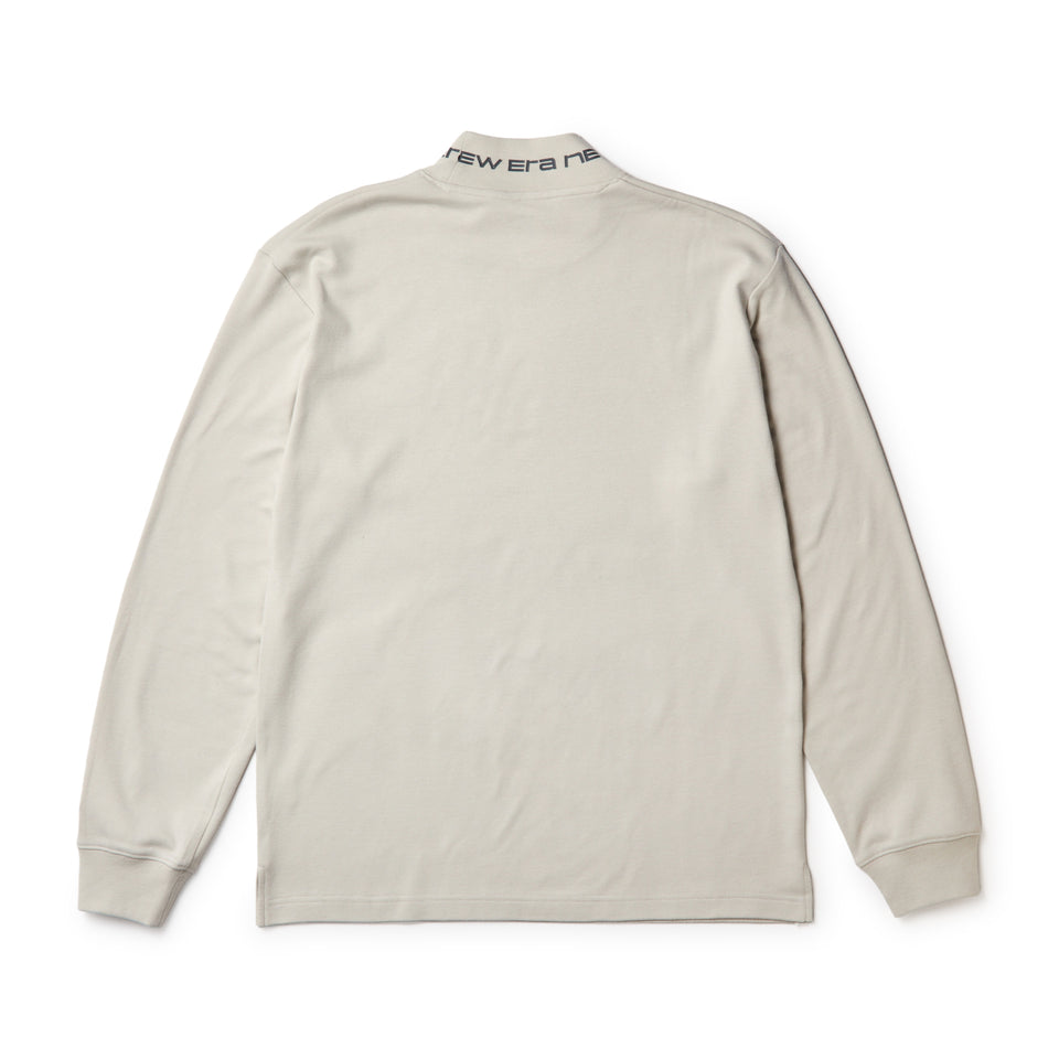 長袖 ハイネック ウォーム Tシャツ ネックロゴ ライトグレー|ゴルフ | NEW ERA ニューエラ公式オンラインストア