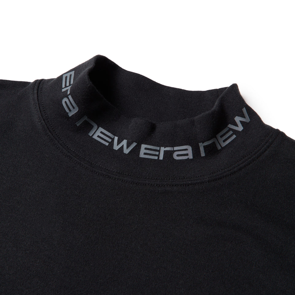 長袖 ハイネック ウォーム Tシャツ ネックロゴ ブラック|ゴルフ | NEW ERA ニューエラ公式オンラインストア