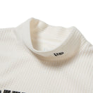 長袖 グリッドフリース ハイネック Tシャツ オフホワイト|ゴルフ | NEW ERA ニューエラ公式オンラインストア