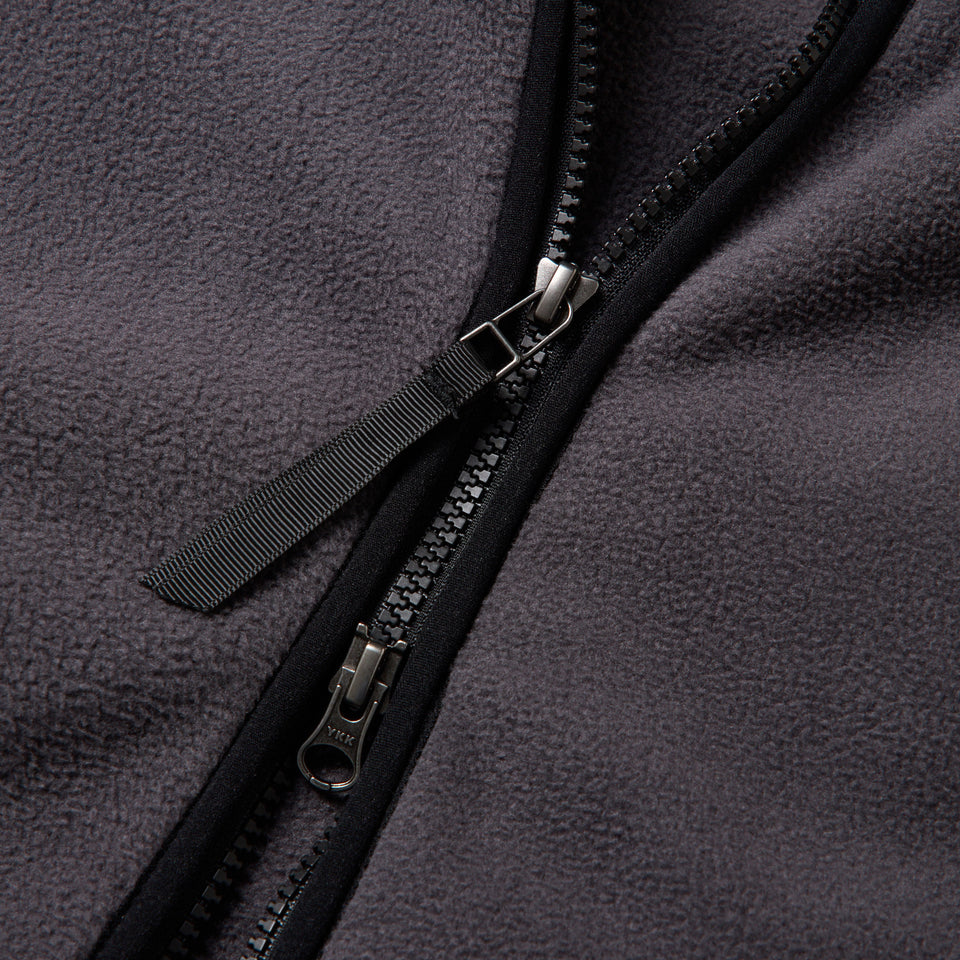 フリースジャケット リニアロゴ グラファイト|ゴルフ | NEW ERA ニューエラ公式オンラインストア