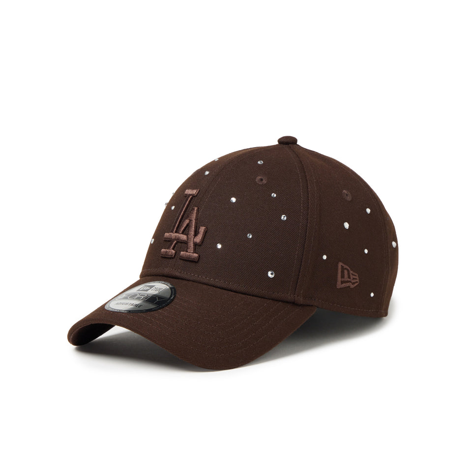 LAドジャース　NYヤンキース　ラインストーン　キャップ セット 9FORTY Rhinestone ラインストーン ロサンゼルス・ドジャース グレー