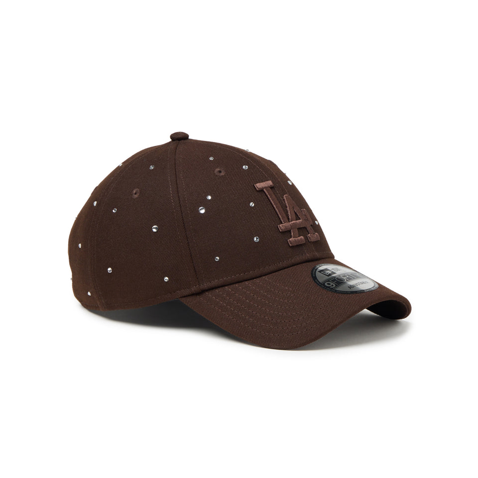 9FORTY BLACK LABEL SS26 ロサンゼルス・ドジャース Rhinestone ラインストーン バーントウッド | NEW ERA ニューエラ公式オンラインストア