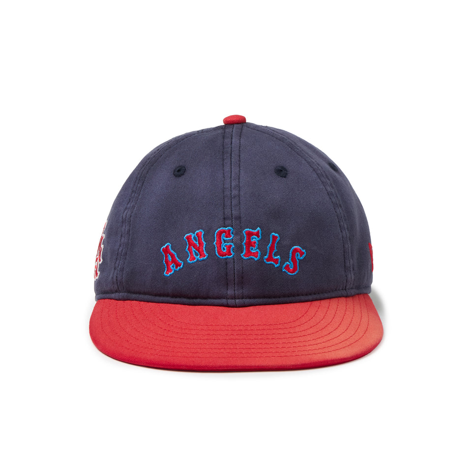 9THIRTY BLACK LABEL SS26 ロサンゼルス・エンゼルス クーパーズタウン ウォッシュドネイビー ラディアントレッドバイザー | NEW ERA ニューエラ公式オンラインストア