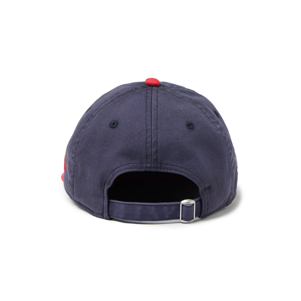 9THIRTY BLACK LABEL SS26 ロサンゼルス・エンゼルス クーパーズタウン ウォッシュドネイビー ラディアントレッドバイザー | NEW ERA ニューエラ公式オンラインストア