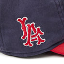 9THIRTY BLACK LABEL SS26 ロサンゼルス・エンゼルス クーパーズタウン ウォッシュドネイビー ラディアントレッドバイザー | NEW ERA ニューエラ公式オンラインストア