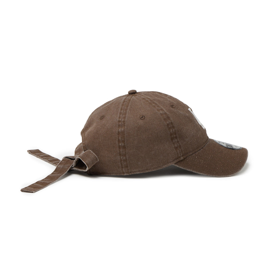 9TWENTY BLACK LABEL SS26 ロサンゼルス・ドジャース リボンストラップ イタリアンウォッシュブラウン | NEW ERA ニューエラ公式オンラインストア