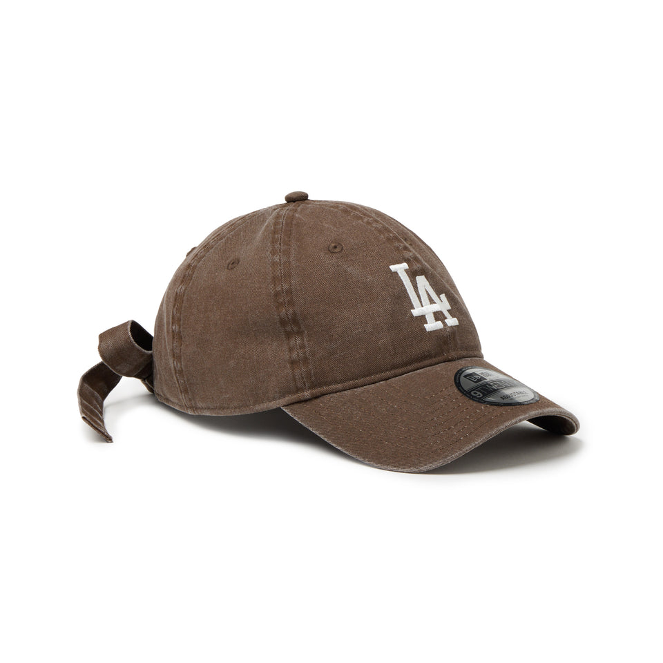 9TWENTY BLACK LABEL SS26 ロサンゼルス・ドジャース リボンストラップ イタリアンウォッシュブラウン | NEW ERA ニューエラ公式オンラインストア