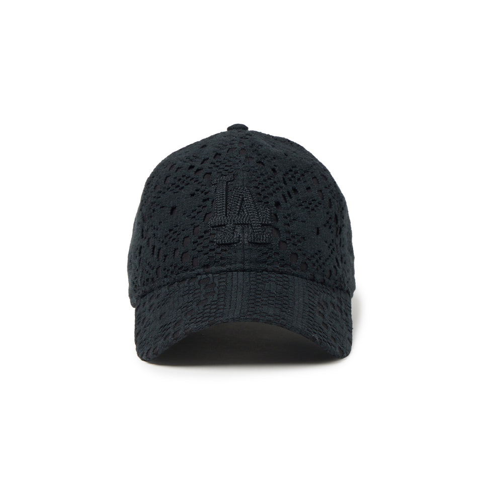 ニューエラ♡9TWENTY ロサンゼルス・ドジャース レース 9TWENTY BLACK LABEL SS26 ロサンゼルス・ドジャース レース ブラック