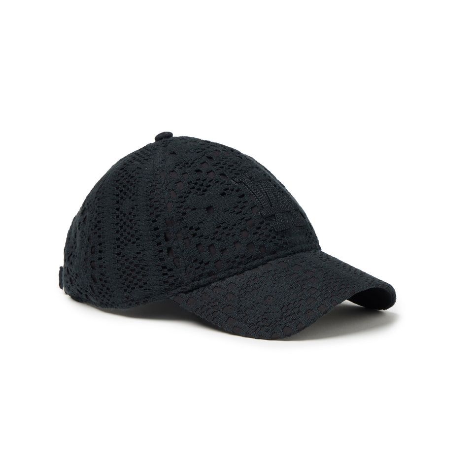 9TWENTY BLACK LABEL SS26 ロサンゼルス・ドジャース レース ブラック | NEW ERA ニューエラ公式オンラインストア