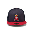 59FIFTY トラッカー ウォッシュド BLACK LABEL SS26 ロサンゼルス・エンゼルス ネイビー/レッド | NEW ERA ニューエラ公式オンラインストア