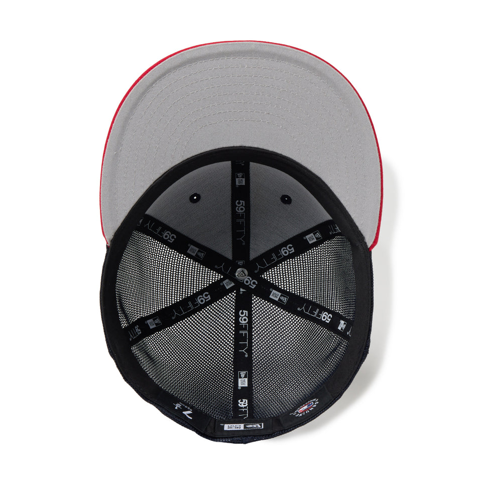 59FIFTY トラッカー ウォッシュド BLACK LABEL SS26 ロサンゼルス・エンゼルス ネイビー/レッド | NEW ERA ニューエラ公式オンラインストア