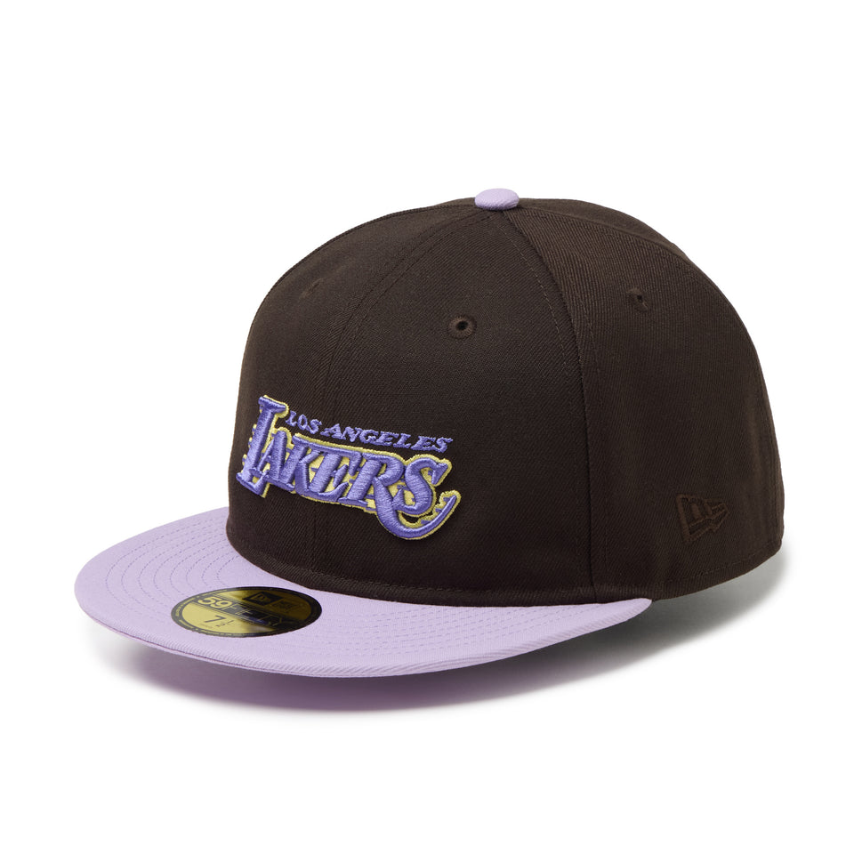59FIFTY ソフトバックラム BLACK LABEL SS26 ロサンゼルス・レイカーズ