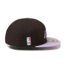 59FIFTY ソフトバックラム BLACK LABEL SS26 ロサンゼルス・レイカーズ ブラウン パープルバイザー | NEW ERA ニューエラ公式オンラインストア