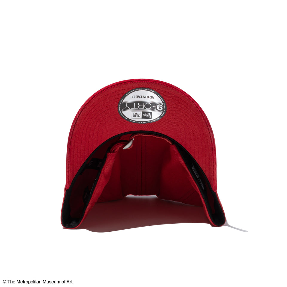 9FORTY アンストラクチャード The Met ウォッシュ スカーレット | NEW ERA ニューエラ公式オンラインストア