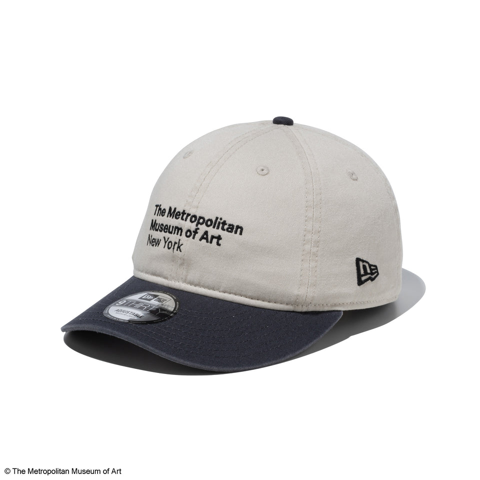 9THIRTY The Met レザーストラップ ストーン ダークグラファイトバイザー | NEW ERA ニューエラ公式オンラインストア