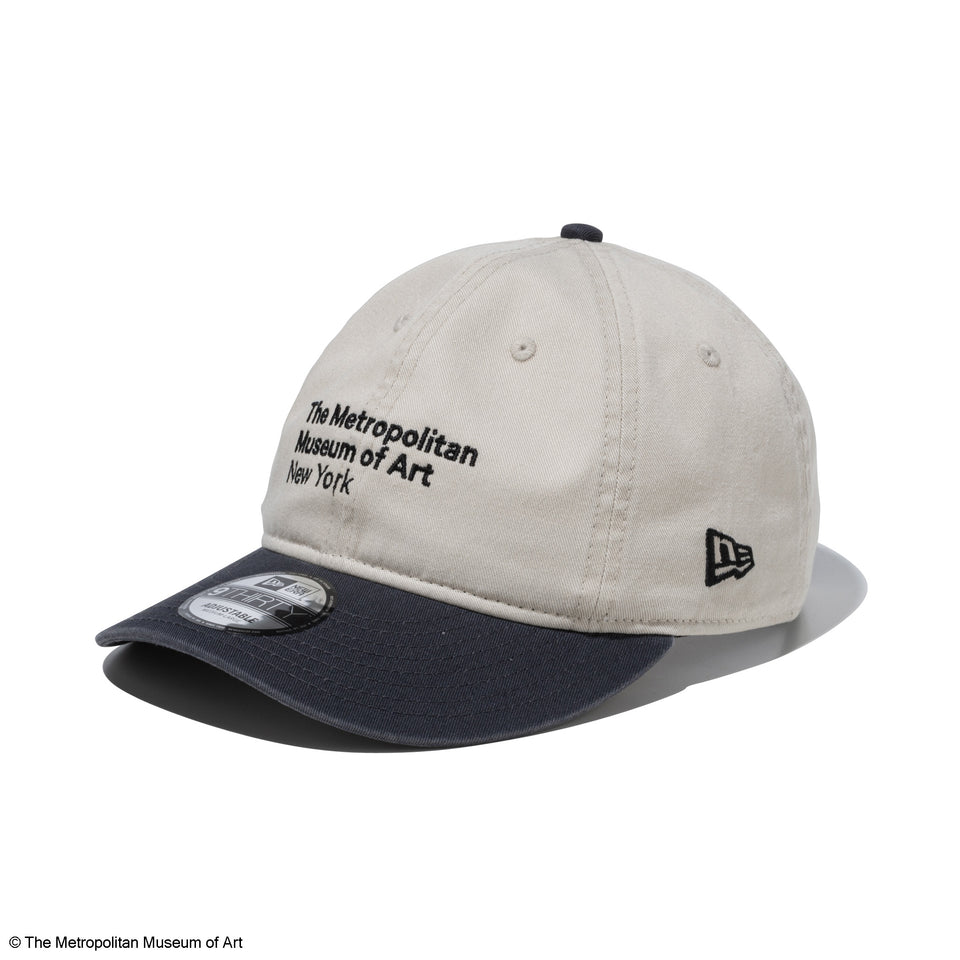9THIRTY The Met レザーストラップ ストーン ダークグラファイトバイザー | NEW ERA ニューエラ公式オンラインストア