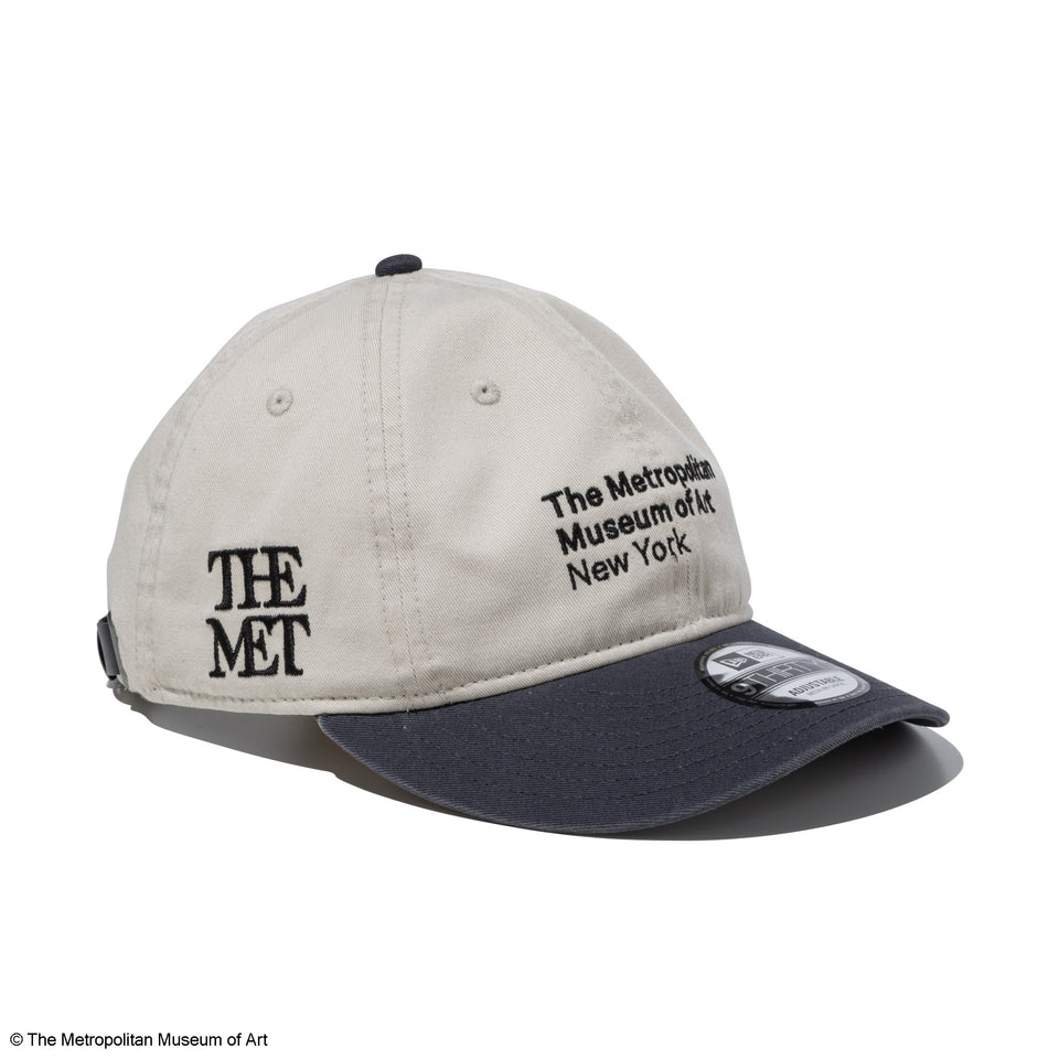 9THIRTY The Met レザーストラップ ストーン ダークグラファイトバイザー | NEW ERA ニューエラ公式オンラインストア