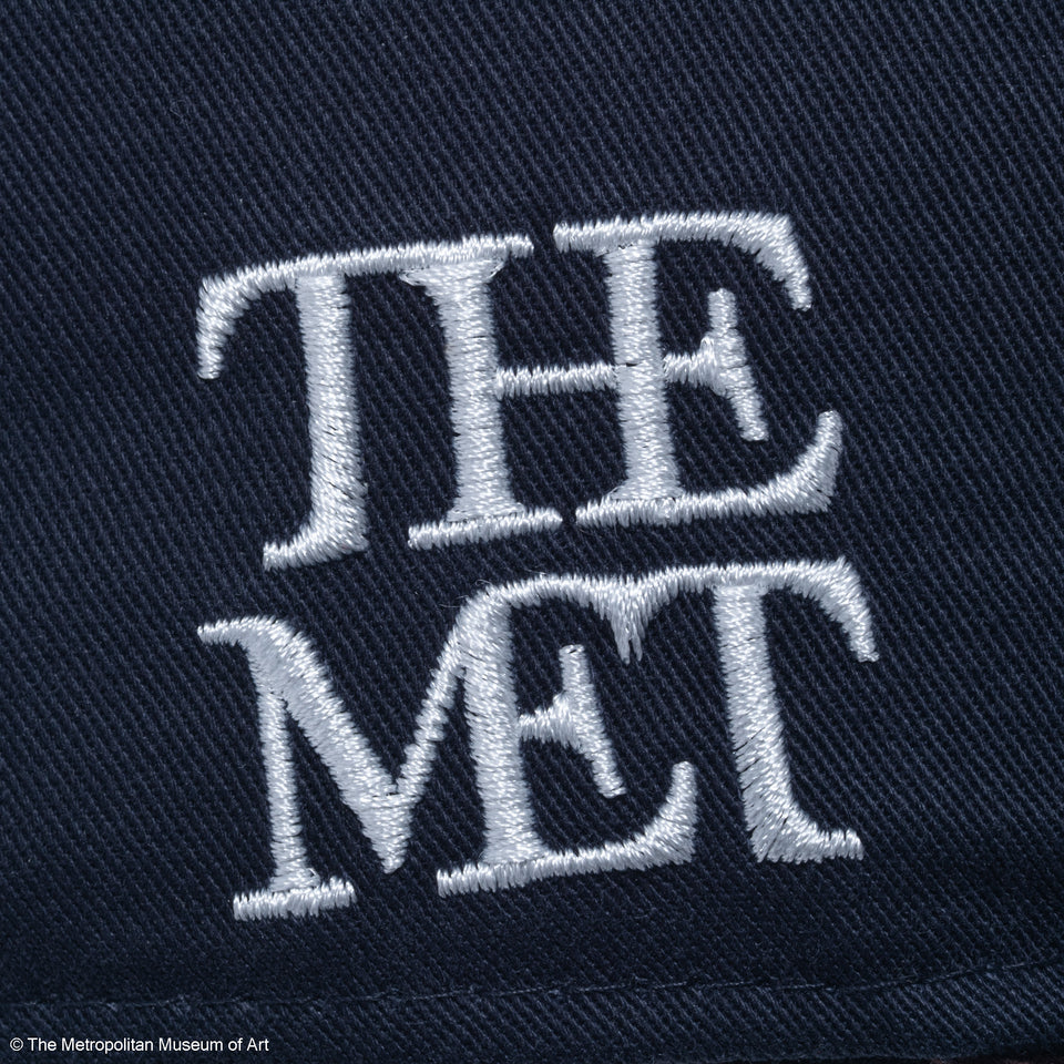 9THIRTY The Met レザーストラップ ネイビー バーントウッドバイザー | NEW ERA ニューエラ公式オンラインストア