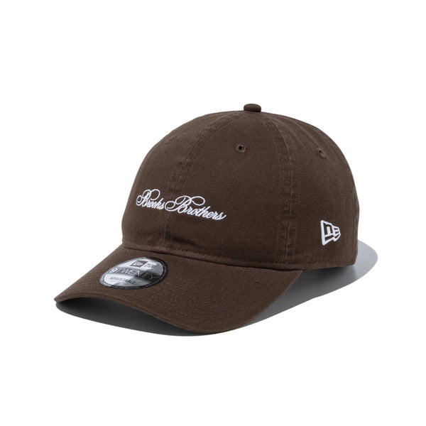Brooks Brothers ×New Era 9TWENTYキャップ　茶色 9TWENTY Brooks Brothers ブルックス ブラザーズ ウォルナット