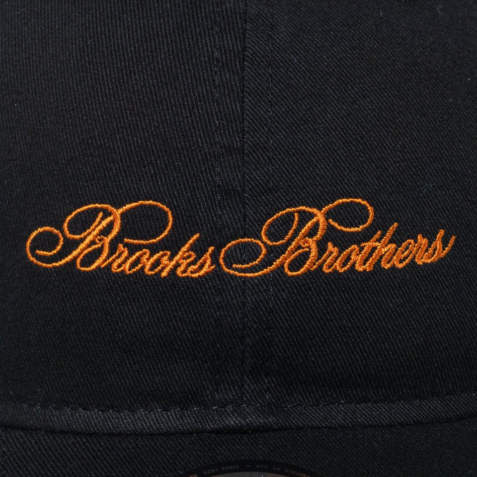 9TWENTY Brooks Brothers ブルックス ブラザーズ ブラック/ラストオレンジ | NEW ERA ニューエラ公式オンラインストア