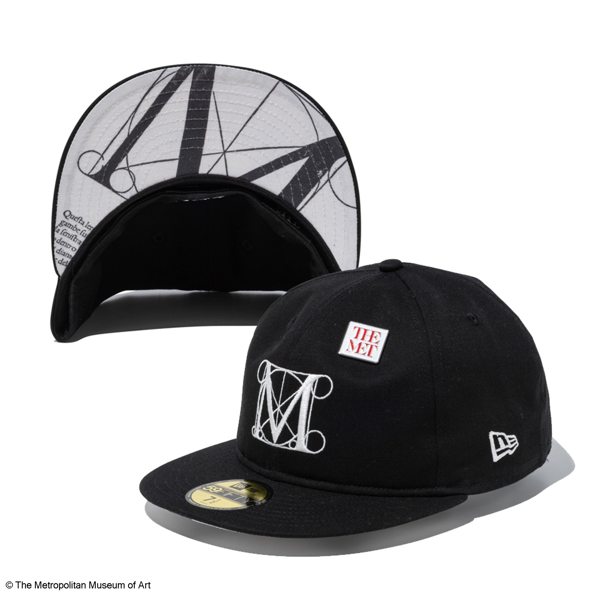59FIFTY ソフトバックラム The Met ピンズ ブラック | ニューエラ