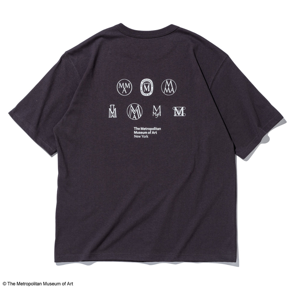 半袖 ウォッシュドコットン Tシャツ The Met スミクロ | NEW ERA ニューエラ公式オンラインストア