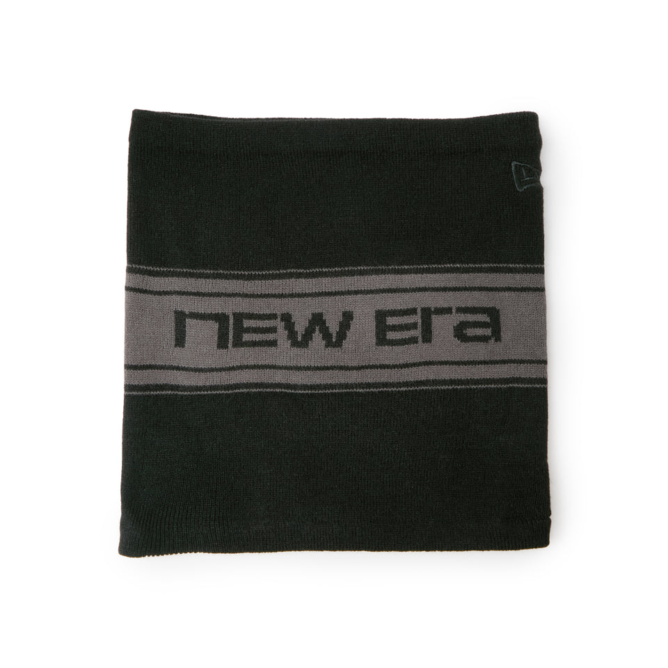 チューブ ネックウォーマー ブランドネームロゴ ブラック/ダークグレー | NEW ERA ニューエラ公式オンラインストア