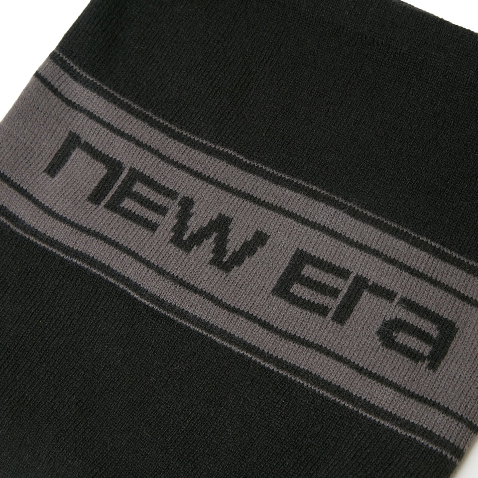 チューブ ネックウォーマー ブランドネームロゴ ブラック/ダークグレー | NEW ERA ニューエラ公式オンラインストア