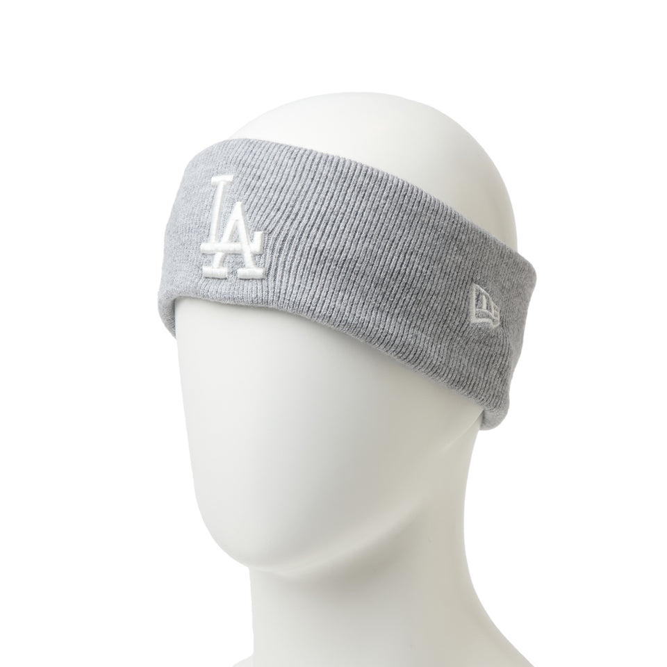 リブニットヘアバンド ロサンゼルス・ドジャース ヘザーグレー | NEW ERA ニューエラ公式オンラインストア