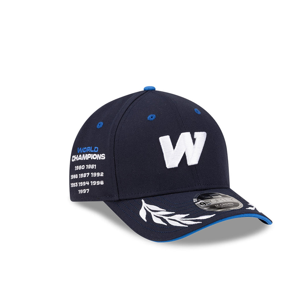9FORTY M-Crown Atlassian Williams F1 Team Launch ネイビー | NEW ERA ニューエラ公式オンラインストア