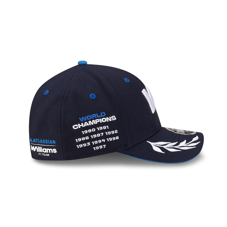 9FORTY M-Crown Atlassian Williams F1 Team Launch ネイビー | NEW ERA ニューエラ公式オンラインストア