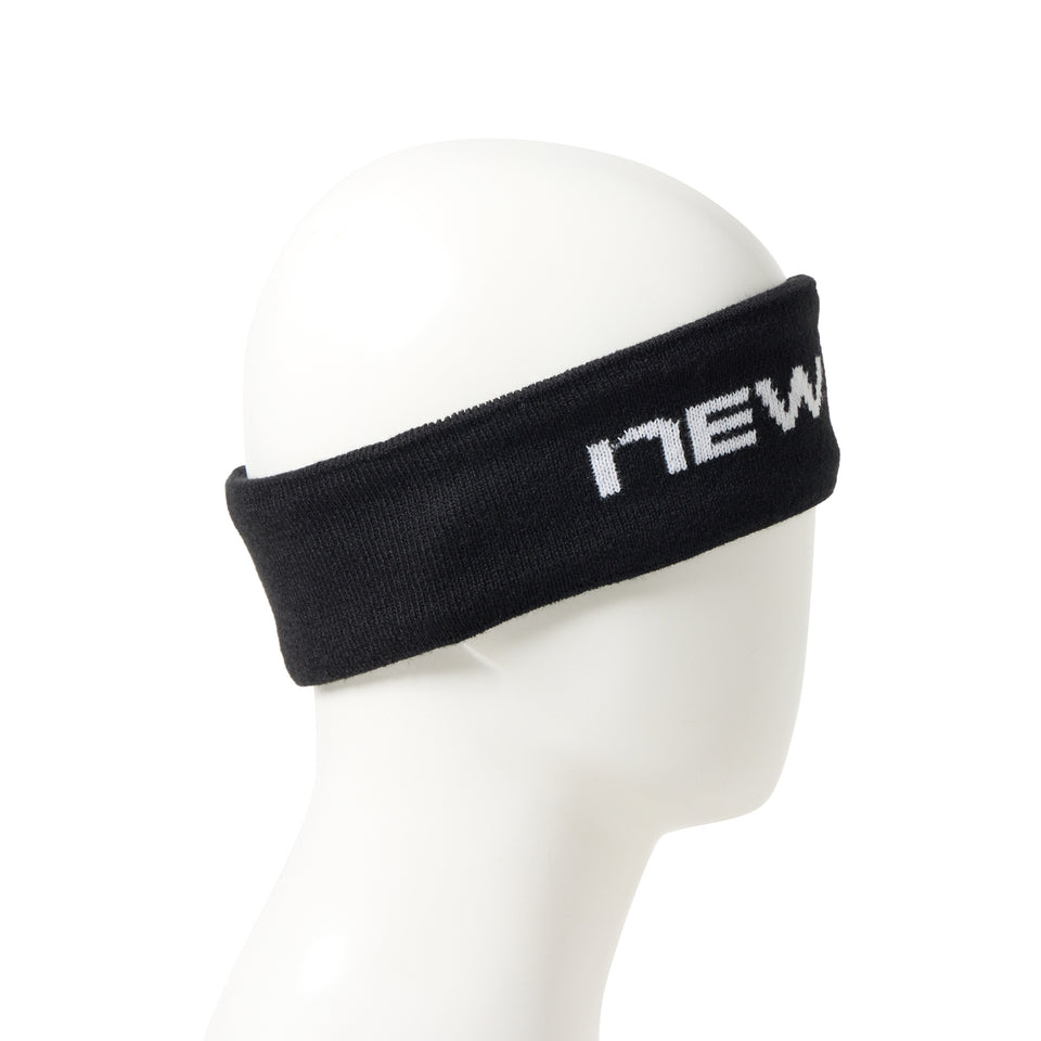 ニットヘアバンド Brand Name Logo ブラック| NEW ERA ニューエラ公式オンラインストア