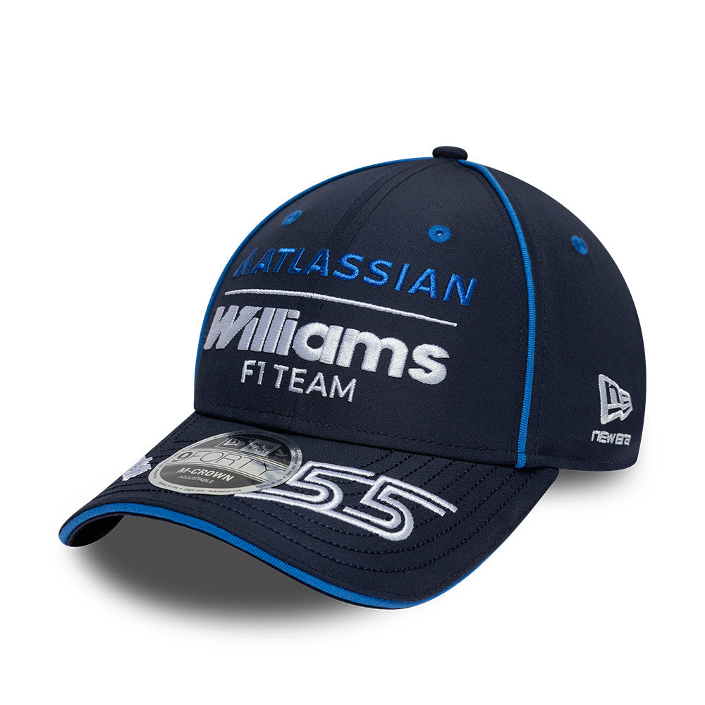 9FORTY M-Crown Atlassian Williams F1 Team Carlos Sainz 55 ネイビー